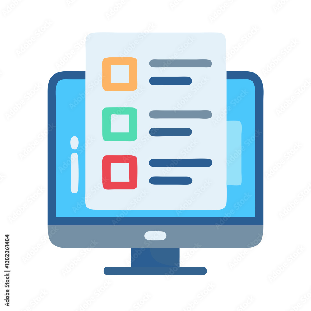 Assessment Icon for Online Learning Assessment Icon for Online Learning