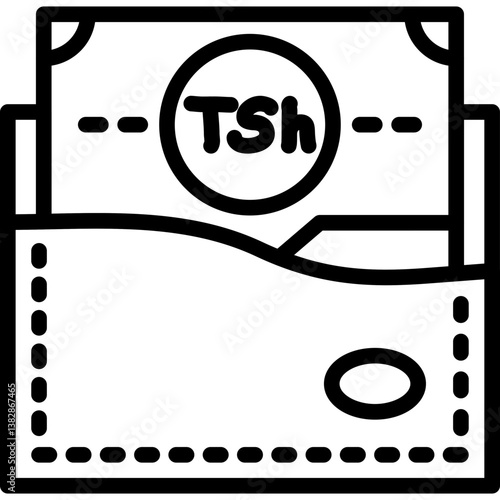Tanzania Wallet Icon