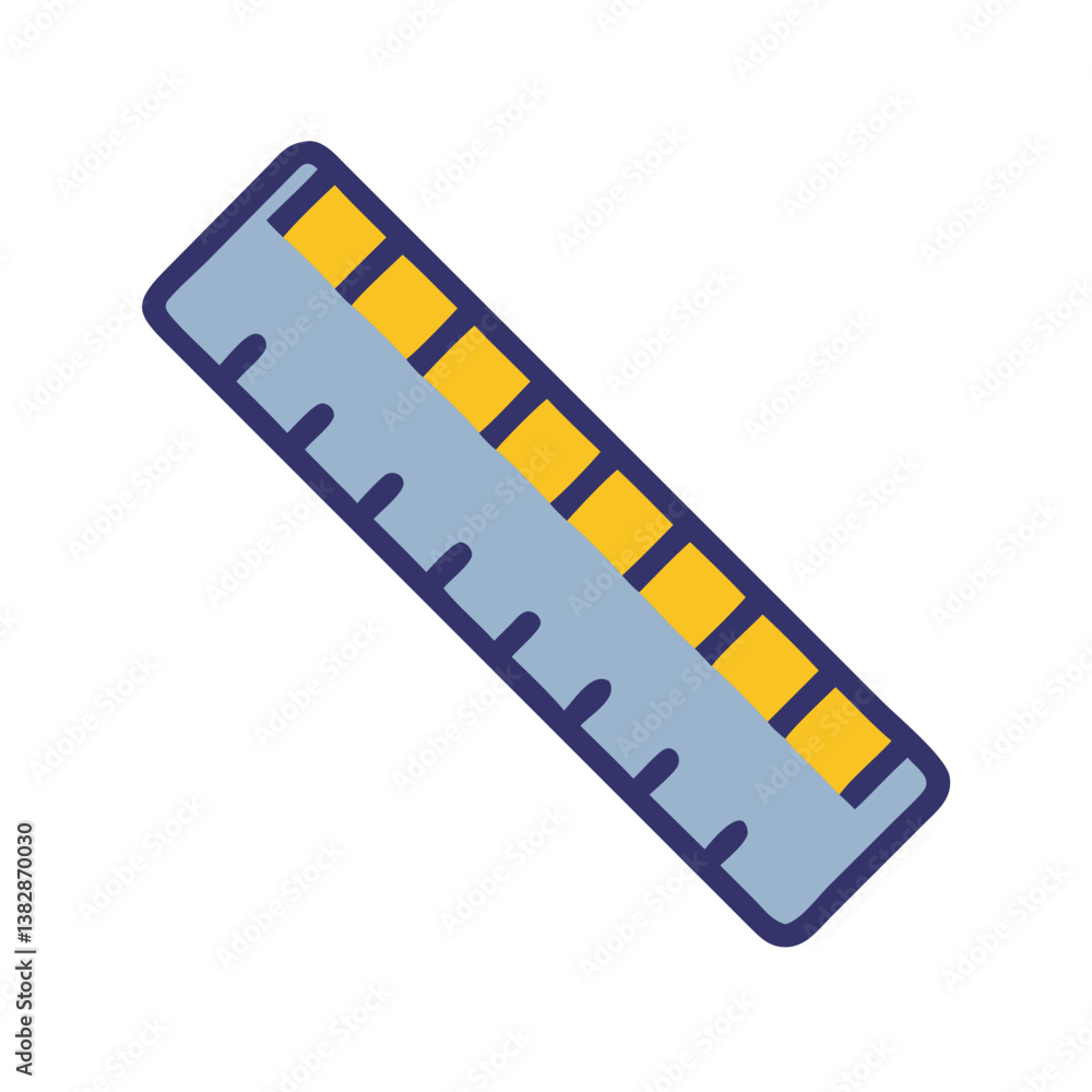 Modern Ruler Design Icon Modern Ruler Design Icon