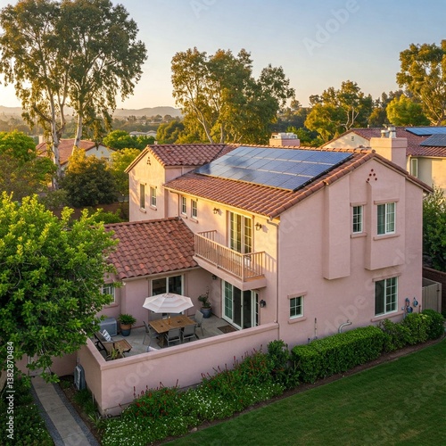 Wallpaper Mural Los Angeles Home Solar Panels Eco Living Sustainable Energy Green Roofs Torontodigital.ca