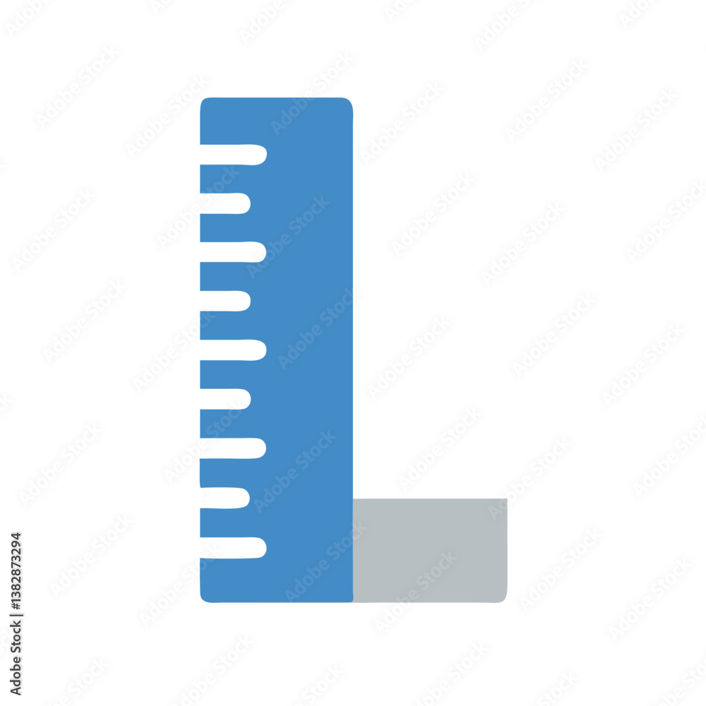 Measurement Ruler Icon for Drafting Measurement Ruler Icon for Drafting