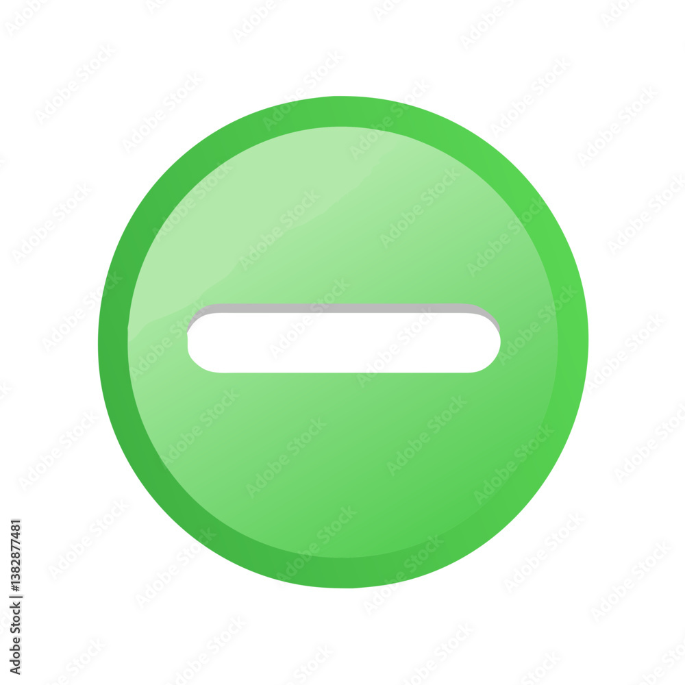 Math Sign Icon for Subtraction Math Sign Icon for Subtraction