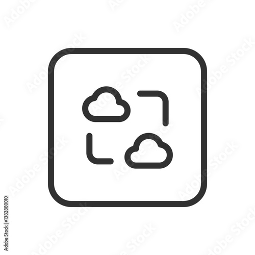 Cloud Sync Synchronize - Data Synchronization and Cloud Storage Icon