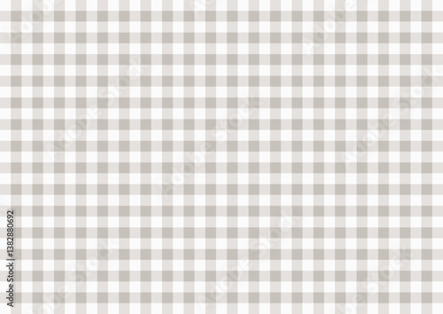 Elegant Seamless Tartan featuring Fire light grey and Smoky pale grey Fabric Design