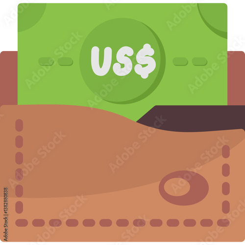 Turks and Caicos Wallet Icon