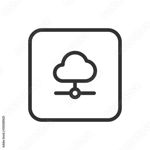 Cloud Sync Synchronize Server - Cloud Storage and Server Synchronization Icon