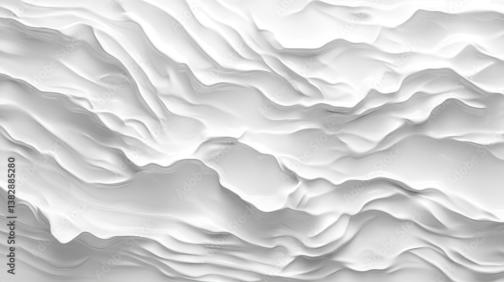 Obraz premium Abstract white transparent water shadow surface texture natural ripple background