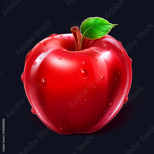 apple red fruit slot element for casino