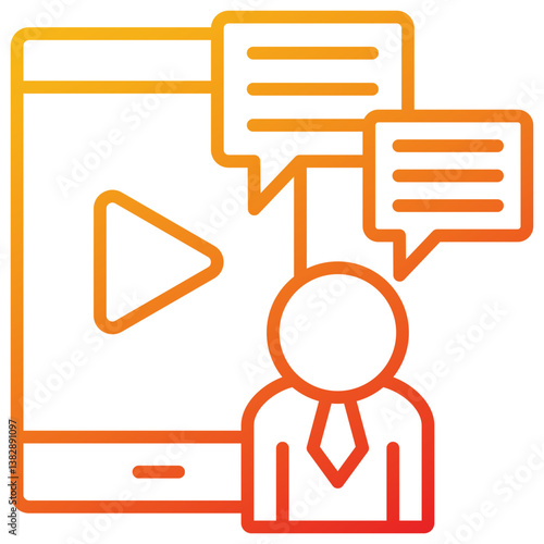 Video Conference Icon
