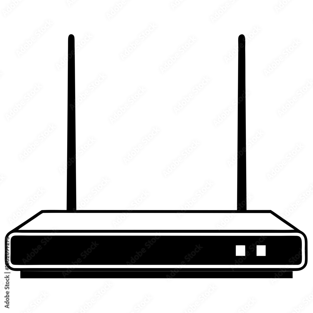 Fototapeta premium wi fi router