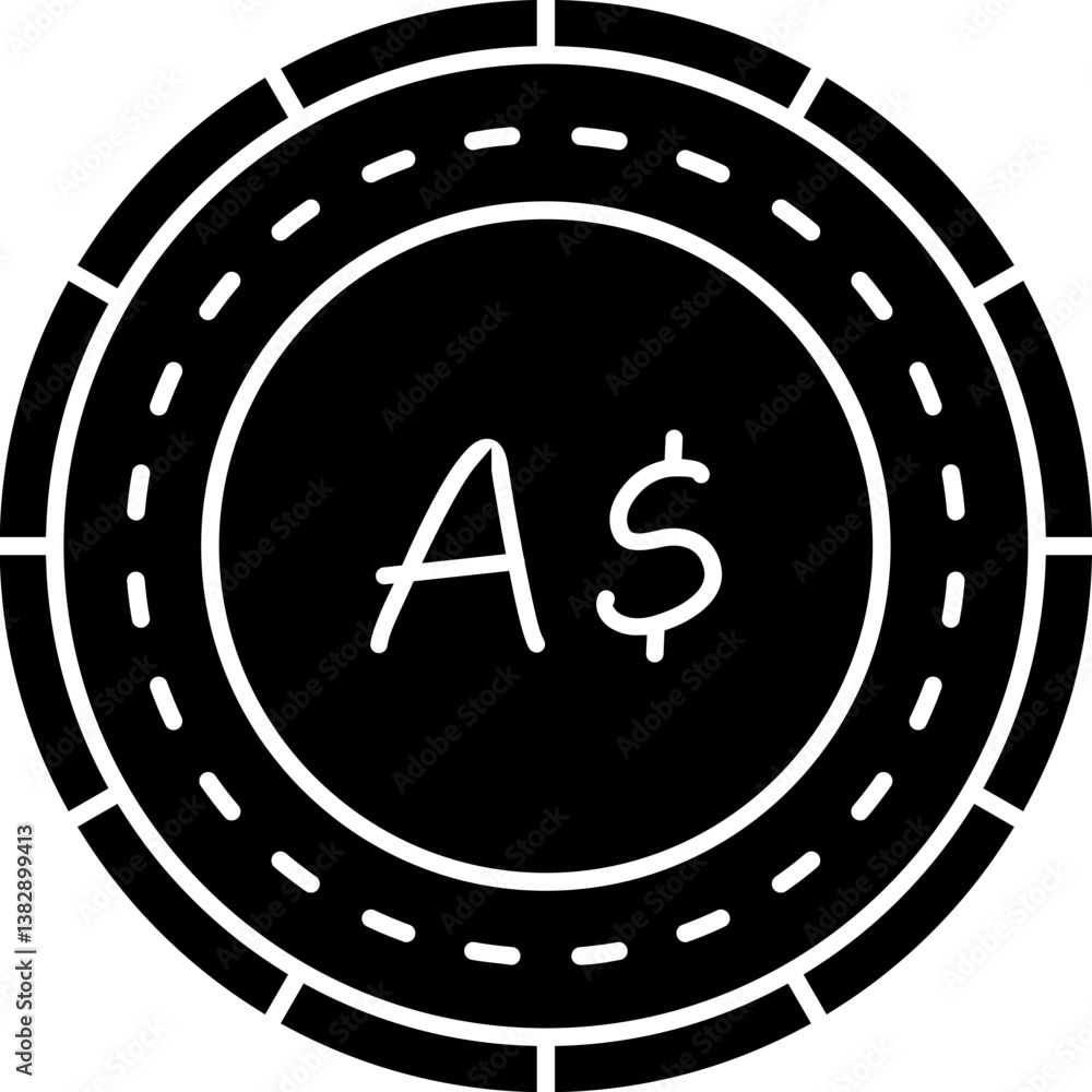 Tuvalu Coin Icon Tuvalu Coin Icon