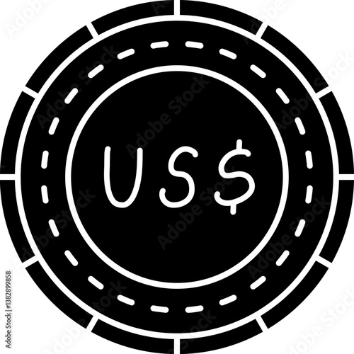 Turks and Caicos Coin Icon