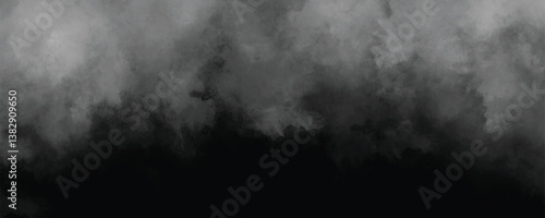 Vintage-inspired dark cloudy watercolor background with a textured monochrome effect


