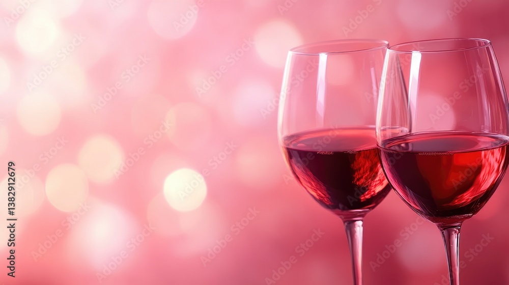 two glasses of red wine two glasses of red wine