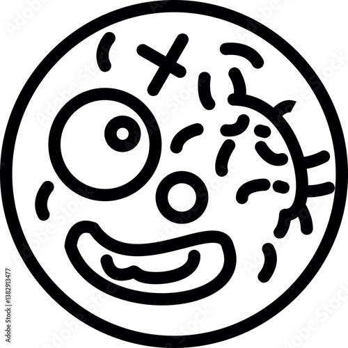 Bacteria Icon