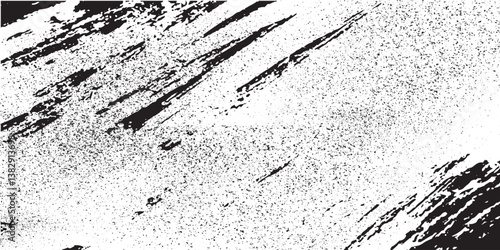 Black micro dust isolated on transparent background.  grunge background with tiny black dust 