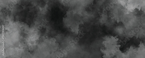 Dreamy and textured ink wash with subtle grunge-style black and gray watercolor patterns

