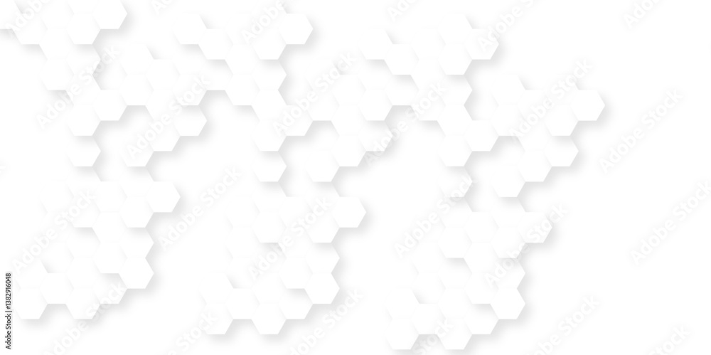 Background with hexagons . Abstract background with lines . white texture background . hexagon abstract background. Surface polygon pattern with glowing hexagon paper texture and futuristic business Background with hexagons . Abstract background with lines . white texture background . hexagon abstract background. Surface polygon pattern with glowing hexagon paper texture and futuristic business