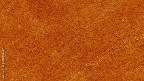 オレンジブラウンのレザーテクスチャ
