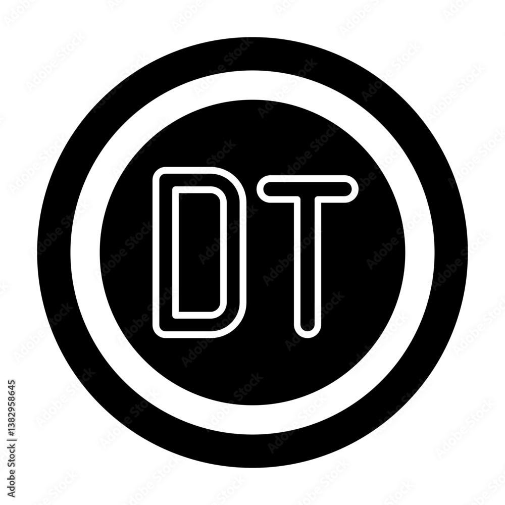 Tunisian Dinar Solid Icon Tunisian Dinar Solid Icon