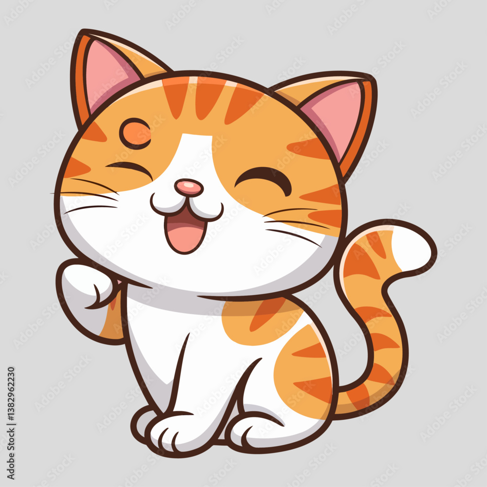 Obraz premium Cat Vector