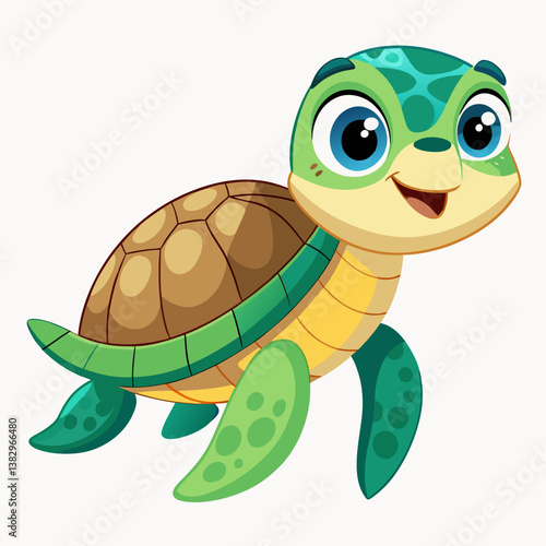 funny turtle cartoon
