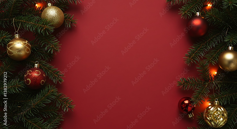 Crimson Christmas Eve AI Generated Crimson Christmas Eve AI Generated