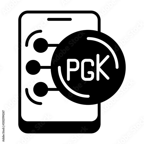 Papua New Guinean Kina Solid Icon