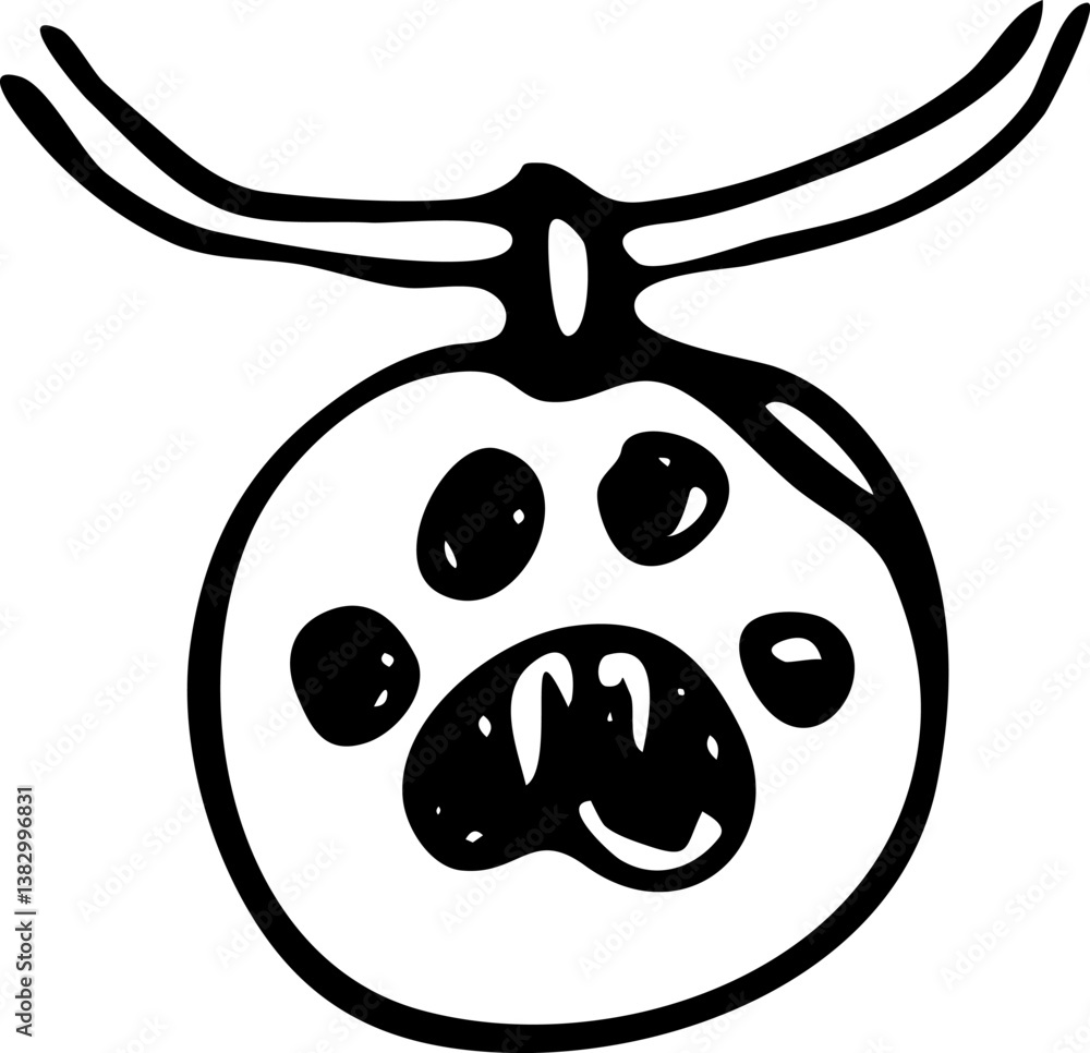 Obraz premium Hand Drawn arrow doodle. Sketch dollar icon. Decoration element. Isolated on white background. Flat design. Vector illustration