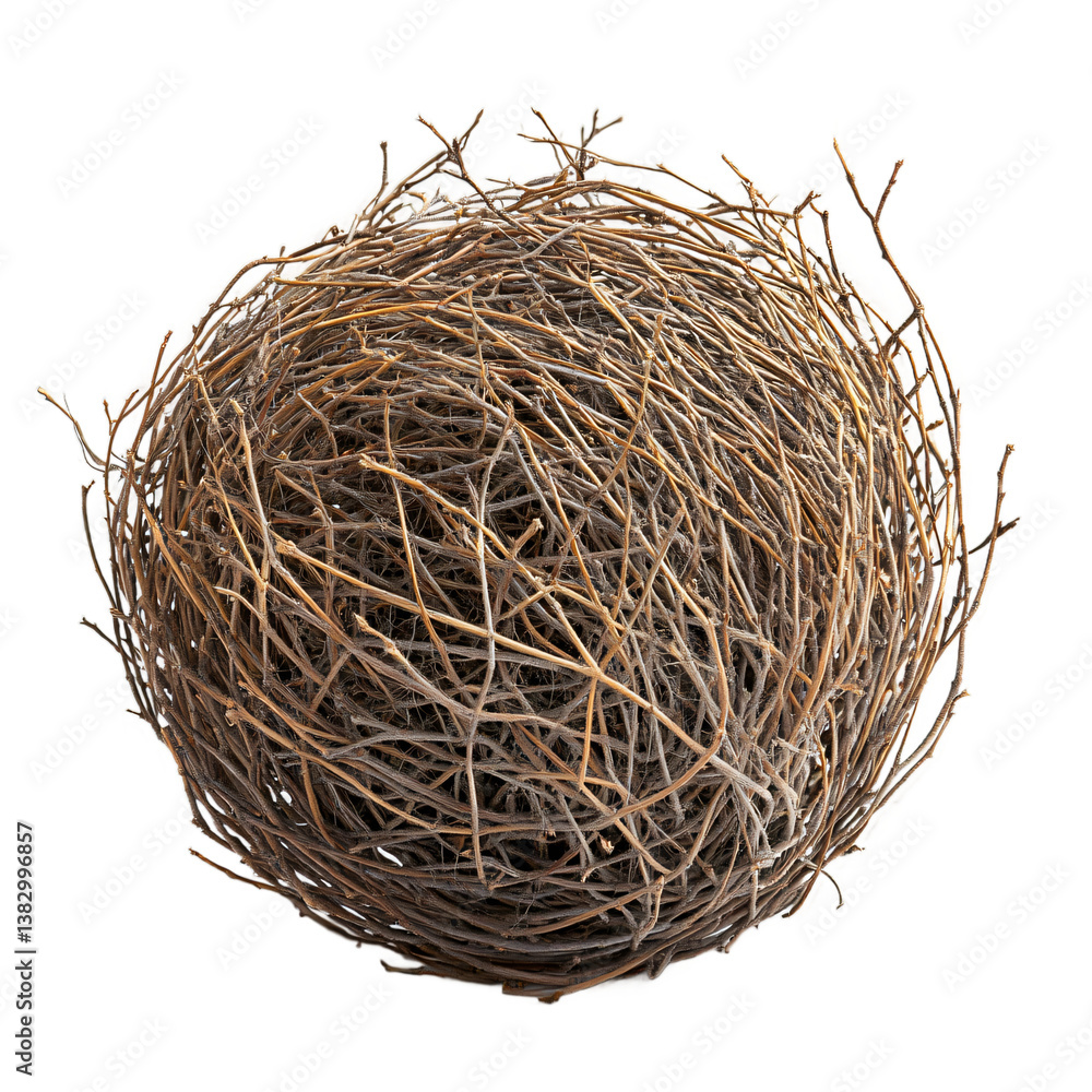 Obraz premium High-quality Isolated Tumbleweed Cut Out with Transparent Background for Graphic Design Use