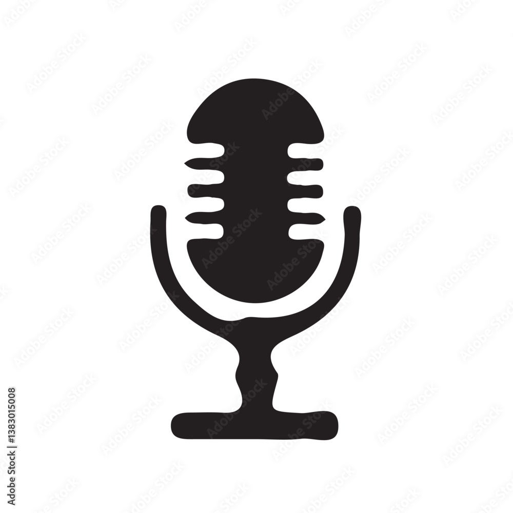 Microphone Icon. variant microphone icon. Karaoke mic. Podcast microphone. web and mobile icons, Microphone vector icon on white background. Vector Illustration Eps 10 Microphone Icon. variant microphone icon. Karaoke mic. Podcast microphone. web and mobile icons, Microphone vector icon on white background. Vector Illustration Eps 10