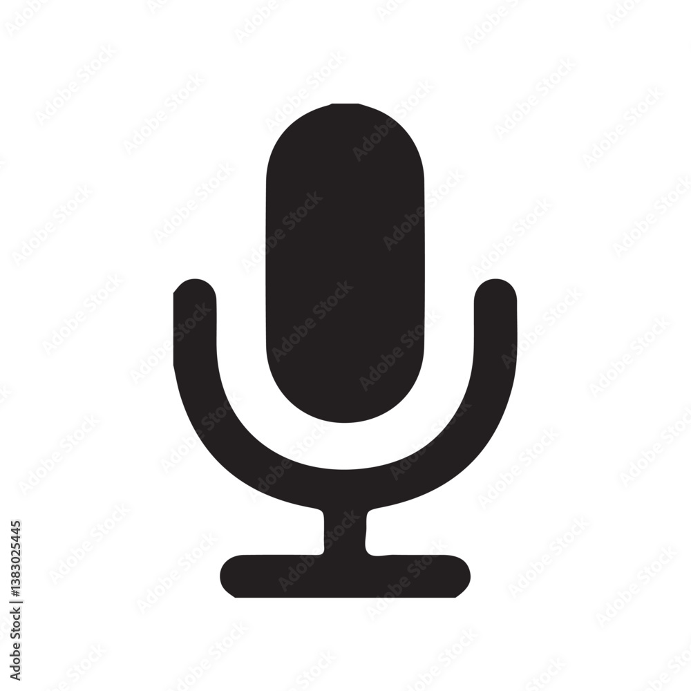 3d silver microphone. Vector Illustration Eps 10 3d silver microphone. Vector Illustration Eps 10