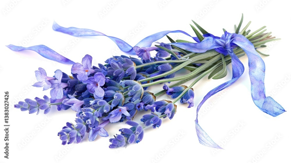 Fototapeta premium A bouquet of lavender flowers