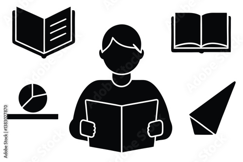 Educational Grammar Guide Vector for Students

