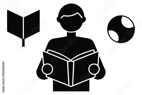 Educational Grammar Guide Vector for Students

