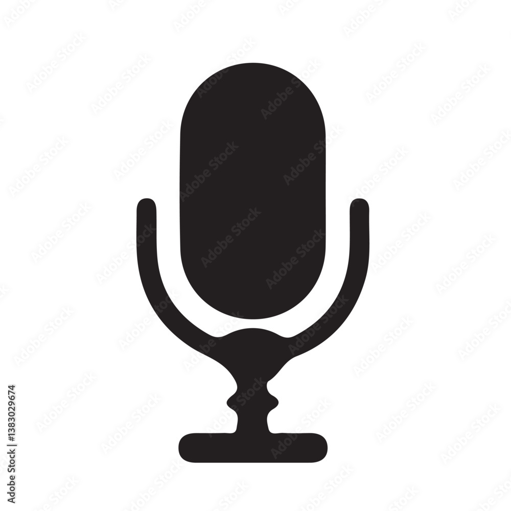 microphone isolated on white background. Vector Illustration Eps 10 microphone isolated on white background. Vector Illustration Eps 10