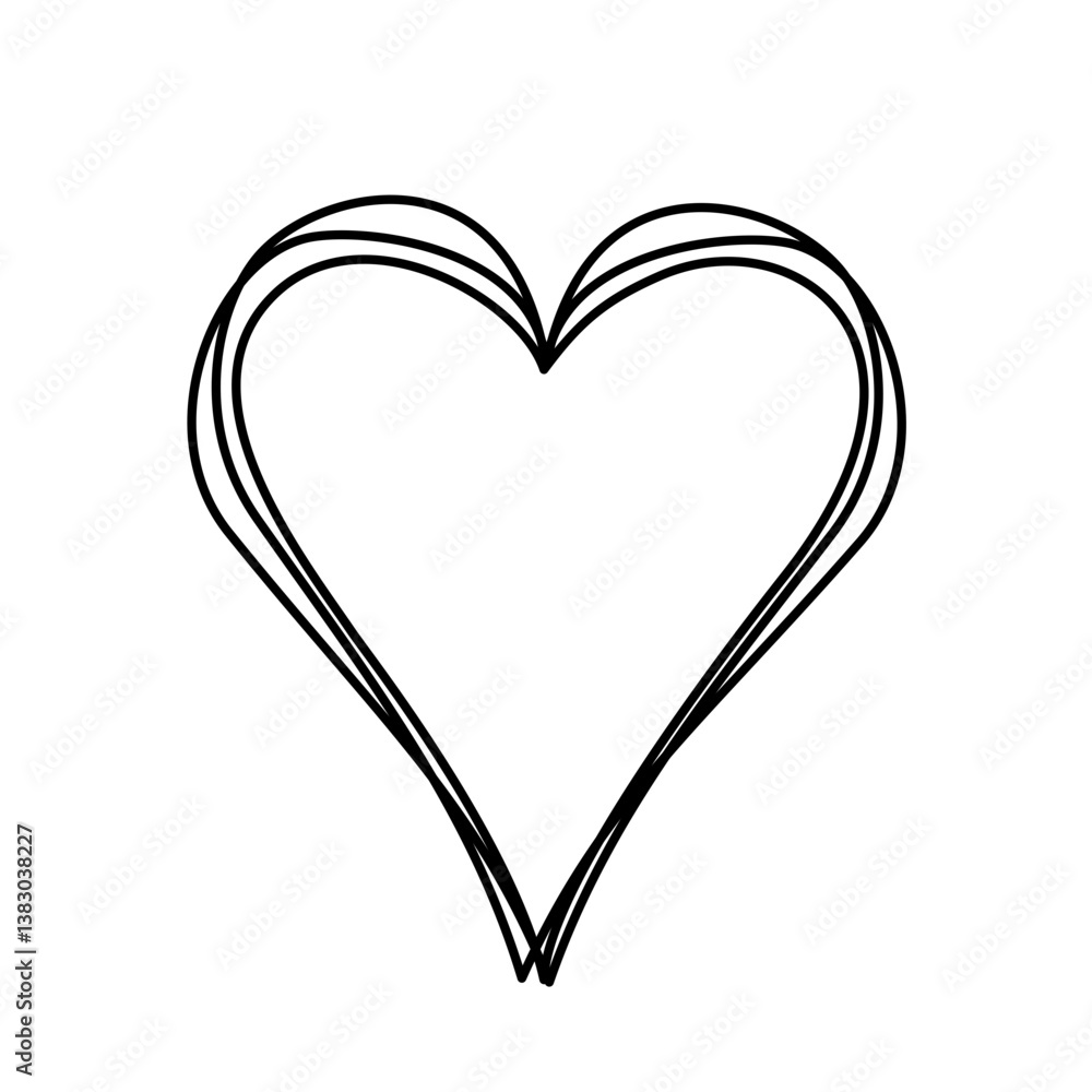 heart doodle heart doodle