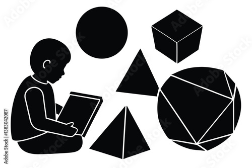 Educational Geometry Shapes Vector for Students

