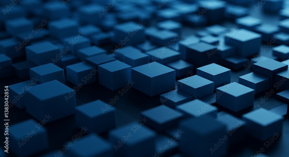 Midnight Cubism AI Generated Midnight Cubism AI Generated