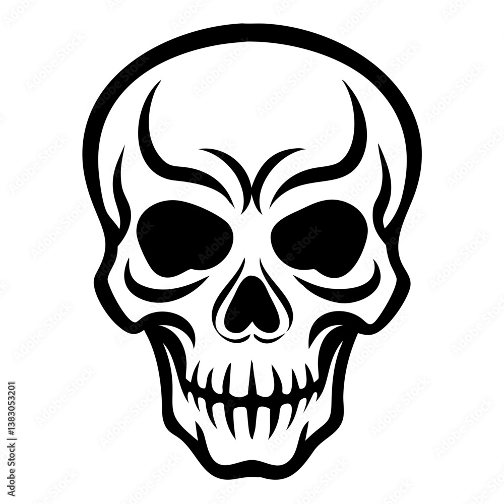 Skull Silhouette Skull Silhouette
