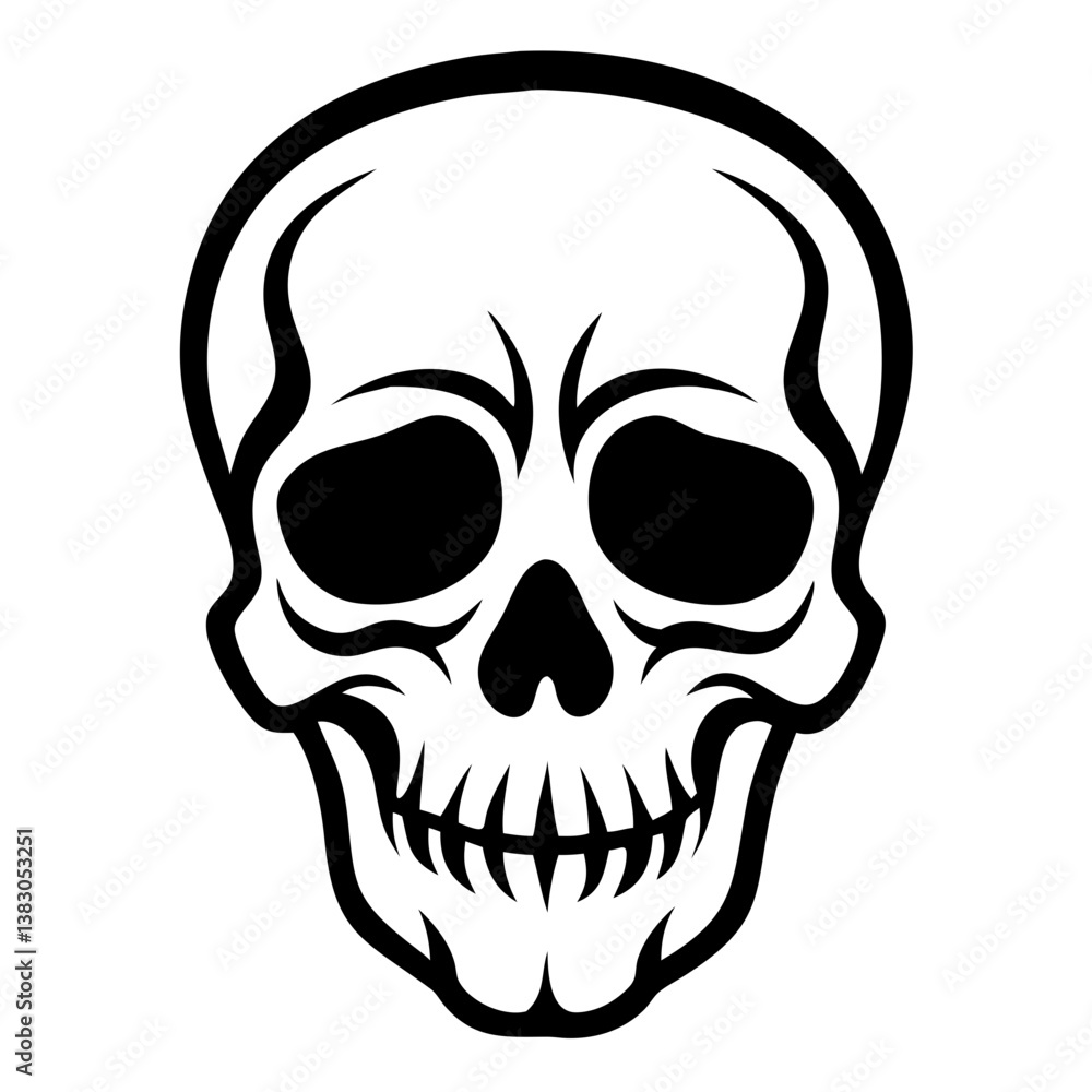 Skull Silhouette Skull Silhouette