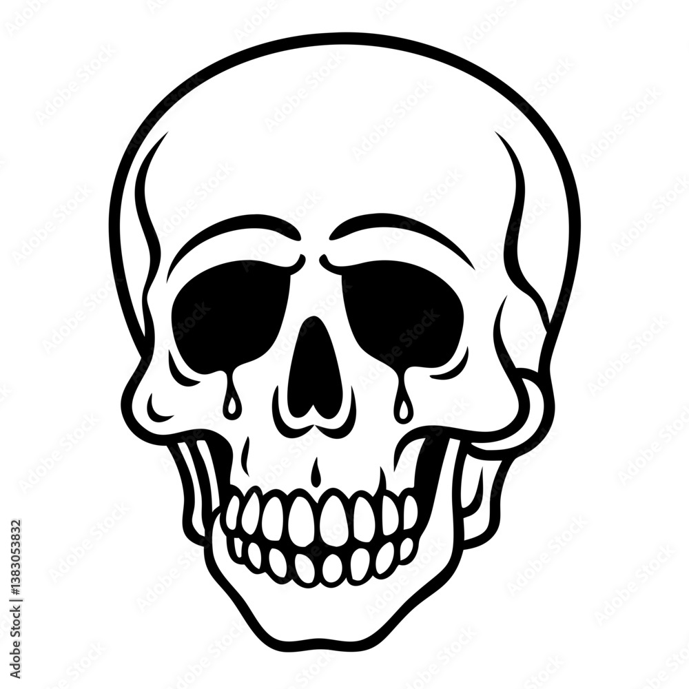 Skull Silhouette Skull Silhouette