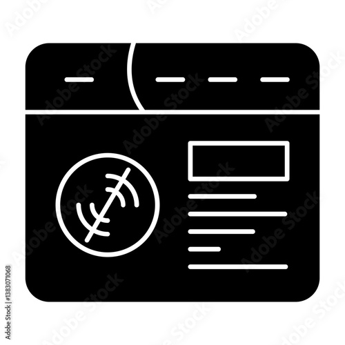 Offline status Icon