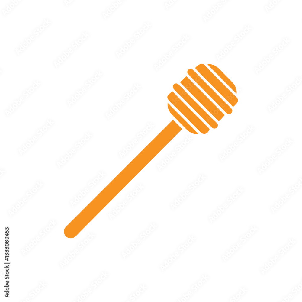 Honey Dipper vector illustration Honey Dipper vector illustration