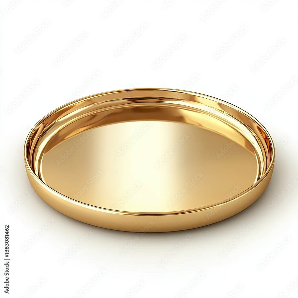 Gold serving tray Gold serving tray