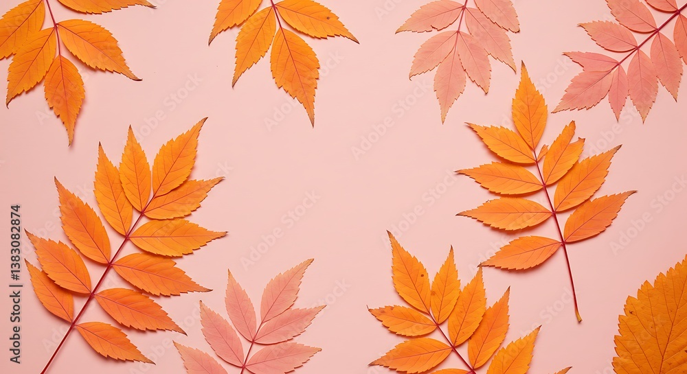 Obraz premium Blush & Ember AI Generated