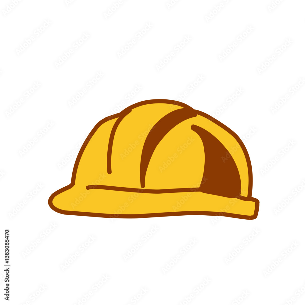 construction helmet isolated on white construction helmet isolated on white