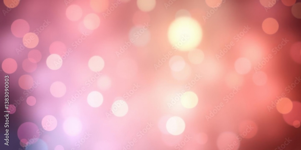 Pink Peach White Bokeh Background Soft Romantic Festive Lights Pink Peach White Bokeh Background Soft Romantic Festive Lights