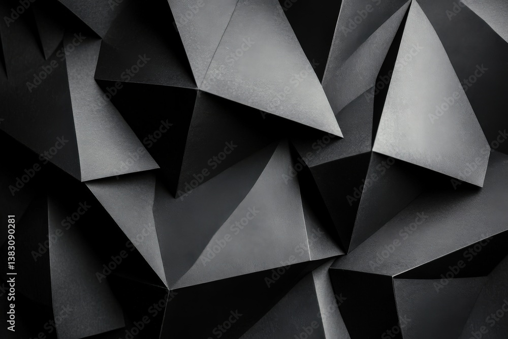 A black and white photo highlighting an intriguing geometric pattern A black and white photo highlighting an intriguing geometric pattern