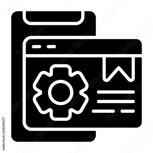 Mobile SEO Icon